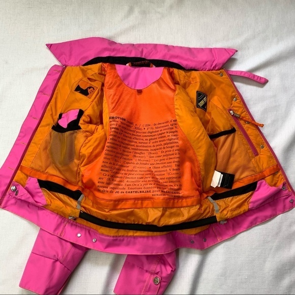 JC de Castelbajac Small Fuchsia Pink Ski Jacket - Picture 7 of 14